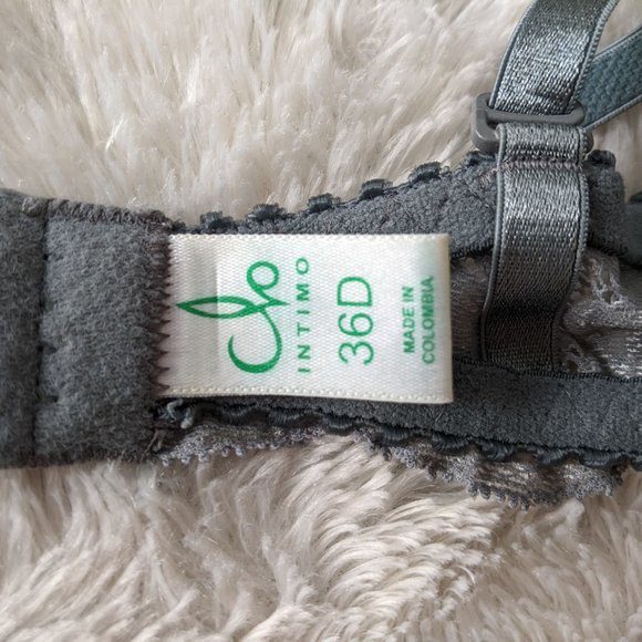 Clo Intimo Lace set (36D & size L) in slate - Picture 3 of 5